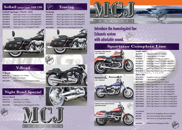 MCJ EXHAUSTS