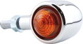 Shin Yo Old School Type 1 Turn Signal, Chrome, E - homologace
