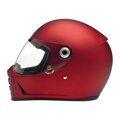 Biltwell Lane Splitter Helma FLAT RED Velikost: XL