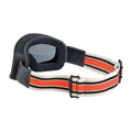 Biltwell, Racer Overland Goggle 2.0, Cream, Orange