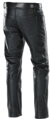 Custom Chrome Europe Kožené kalhoty Five Pocket Black Velikost: XL