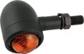 Shin Yo Old School Type 1 Turn Signal, Black, E - homologace