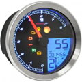 KOSO HD-01 Speedo/Tacho, Chrome