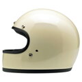 BILTWELL Gringo Helmet Gloss Vintage White ECE Velikost: S