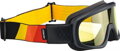 Biltwell, Tri-Stripe Overland Goggle 2.0, Red, Yellow, Orange