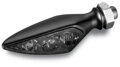 Kellermann, Rhombus S Dark Turn Signal FR/RL, Tinted Lens, Black