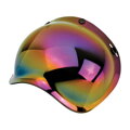 Bubble Plexi Biltwell Rainbow Mirror Anti-Fog