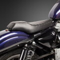 BILTWELL Banana Seat - Black Tuck n' Roll / 86-03 Sportster