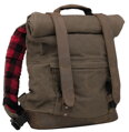 BURLY VOYAGER BACK PACK TMAVÝ DUB
