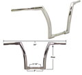 Řídítka APE HANGERS CUSTOM výška 18