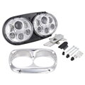 LED Ⓔ světlo  2x7