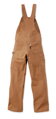 Pracovní laclové kalhoty Duck Bib Overall Brown / Carhartt