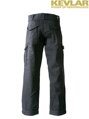 Kalhoty John Doe Regular Cargo Black with Kevlar ®