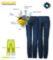 Rifle John Doe Betty Vintage Slim Jeans Black with Kevlar ®