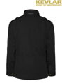 Bunda John Doe Mens Fieldjacket Black with Kevlar ®