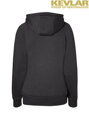 John Doe Womens Hoodie Black with Kevlar ®