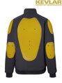John Doe Mens Hoodie Black with Kevlar ®