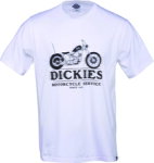 Dickies, Hardyville triko White / Bílá Velikost: M