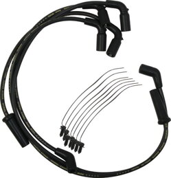 Accel Set zapalovací kabely ke svíčkám 8mm S / S spirálové jádro, černá