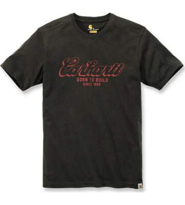 Carhartt TRIKO MADDOCK BORN TO BUILD Velikost: S