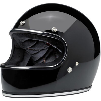 BILTWELL Gringo Helmet Gloss Black ECE Velikost: S