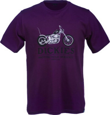 Dickies, Hardyville triko Maroon / Hnědo červená