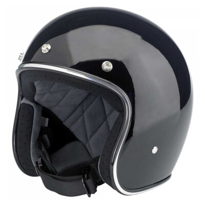 BILTWELL Bonanza Helmet Gloss Black Velikost: S