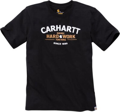 Carhartt, Hard Work triko S/S, Černá