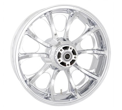 Frézovaná kola Coastal Moto LARGO 3D Chrom zadní / Z89995CH