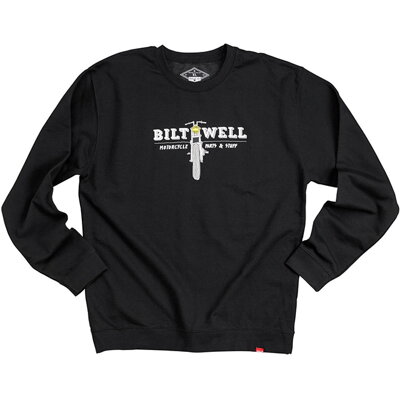 Biltwell  Sweatshirt Parts Crew Neck Black 