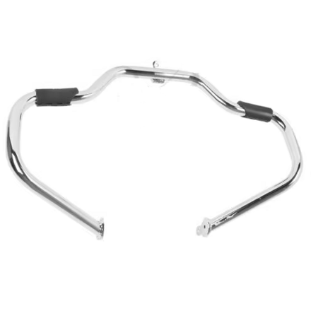Padací rám Crash Bar Chránič motoru dálničního nárazníku pro Harley Softail Heritage Deluxe Springer Slim FLSTF FLSTFB 2000-17 Černé a chrom