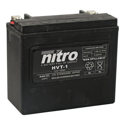 Baterie. Nitro, AGM HVT battery, 18Ah 12V