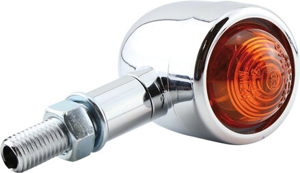 Shin Yo Old School Type 1 Turn Signal, Chrome, E - homologace