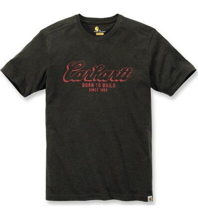 Carhartt TRIKO MADDOCK BORN TO BUILD Velikost: S