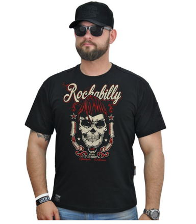 Motorcycles Performance Triko PDK 88 ROCKABILLY SKULL Velikost: M