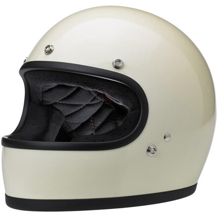 BILTWELL Gringo Helmet Gloss Vintage White ECE Velikost: S