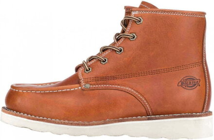 DICKIES Illinois Mens 5 Inch Moc Toe Boot Chestnut