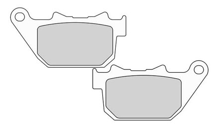 Brzdové destičky FERODO pro Sportster XL 04-13 rear/zadní