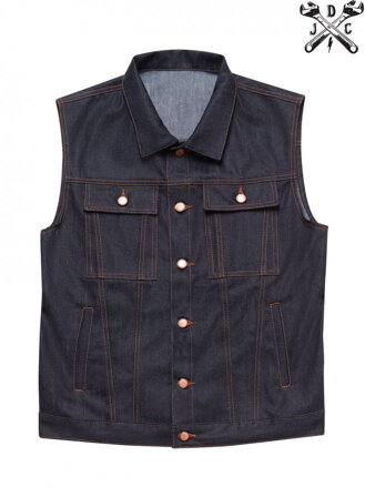 John Doe Raw Denim Vest Velikost: S