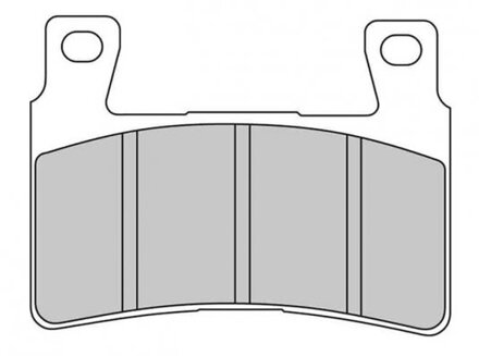 Brzdové destičky FERODO pro Softail a XR 15-17 front/přední
