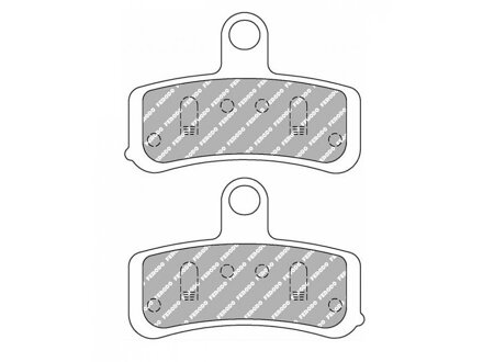 Brzdové destičky FERODO pro Softail/Dyna 08-14 front/přední