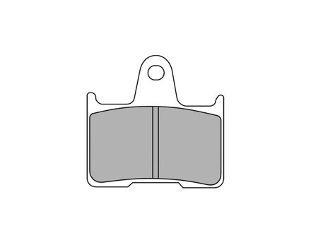 Brzdové destičky FERODO pro Sportster XL 14-17 rear/zadní