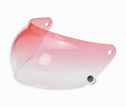 Bubble Plexi Biltwell Gringo S  Red Gradient