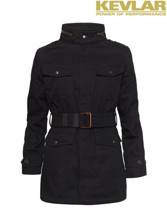 Bunda John Doe Womens Fieldjacket Black with Kevlar ®