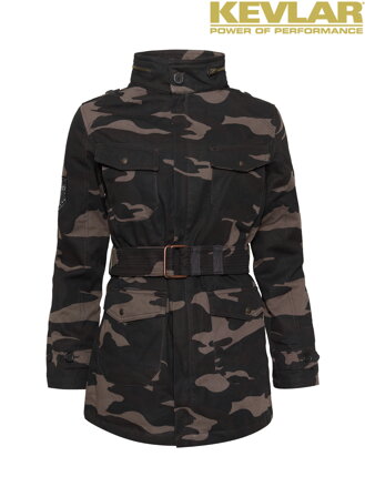 Bunda John Doe Womens Fieldjacket Camou with Kevlar ®