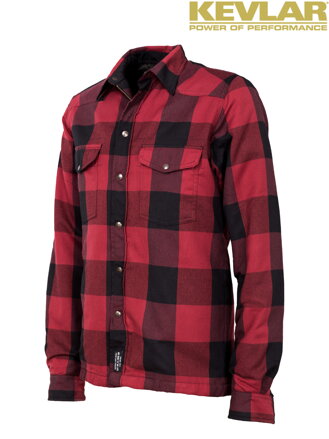 Košile John Doe Lumberjack Red with Kevlar ®