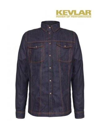 Košile John Doe Lumberjacket Raw Denim with Kevlar ®