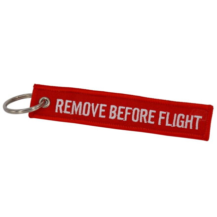 Přívěsek REMOVE BEFORE FLIGHT