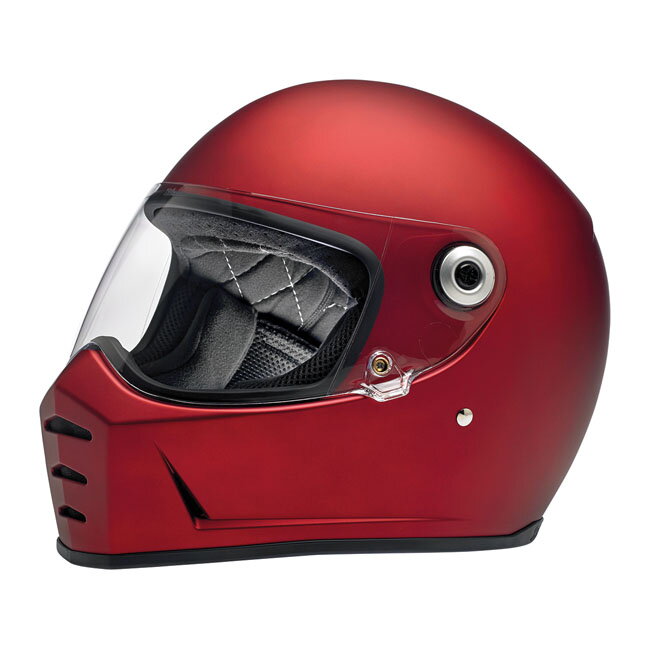 Biltwell Lane Splitter Helma FLAT RED Velikost: XL Biltwell Lane Splitter Helma FLAT RED Velikost: XL