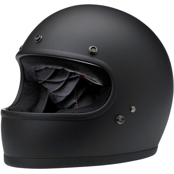 BILTWELL Gringo Helmet Flat Black Velikost: S